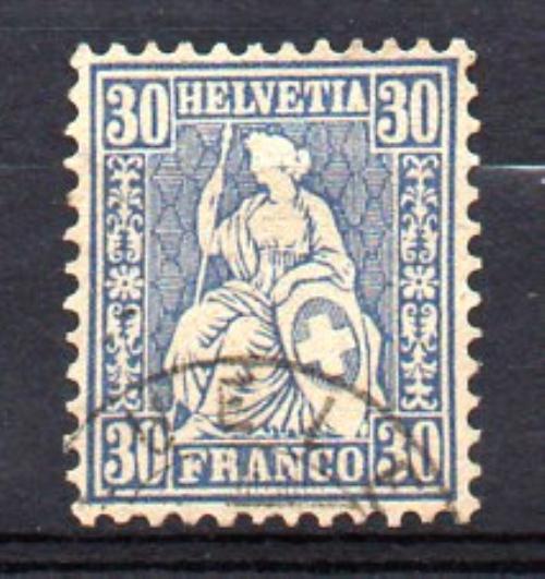 Suiza Año 1867/78 Nº 46 (o)